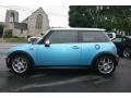 2004 Electric Blue Metallic Mini Cooper S Hardtop  photo #3