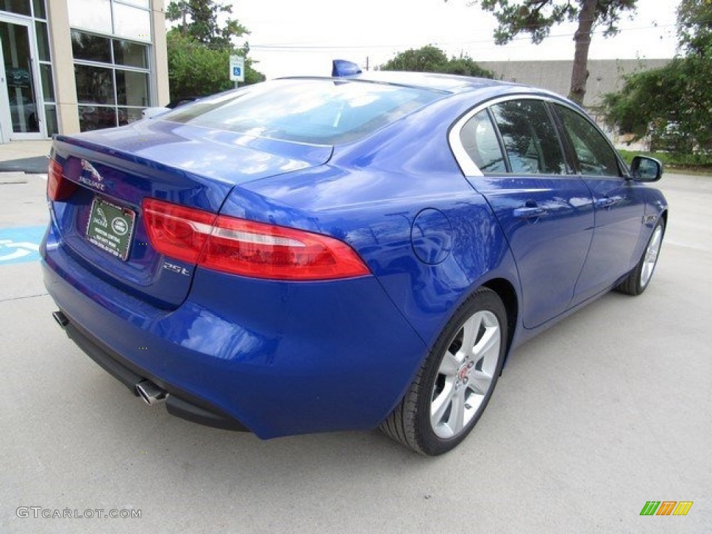 2017 XE 25t Premium - Caesium Blue / Jet photo #7
