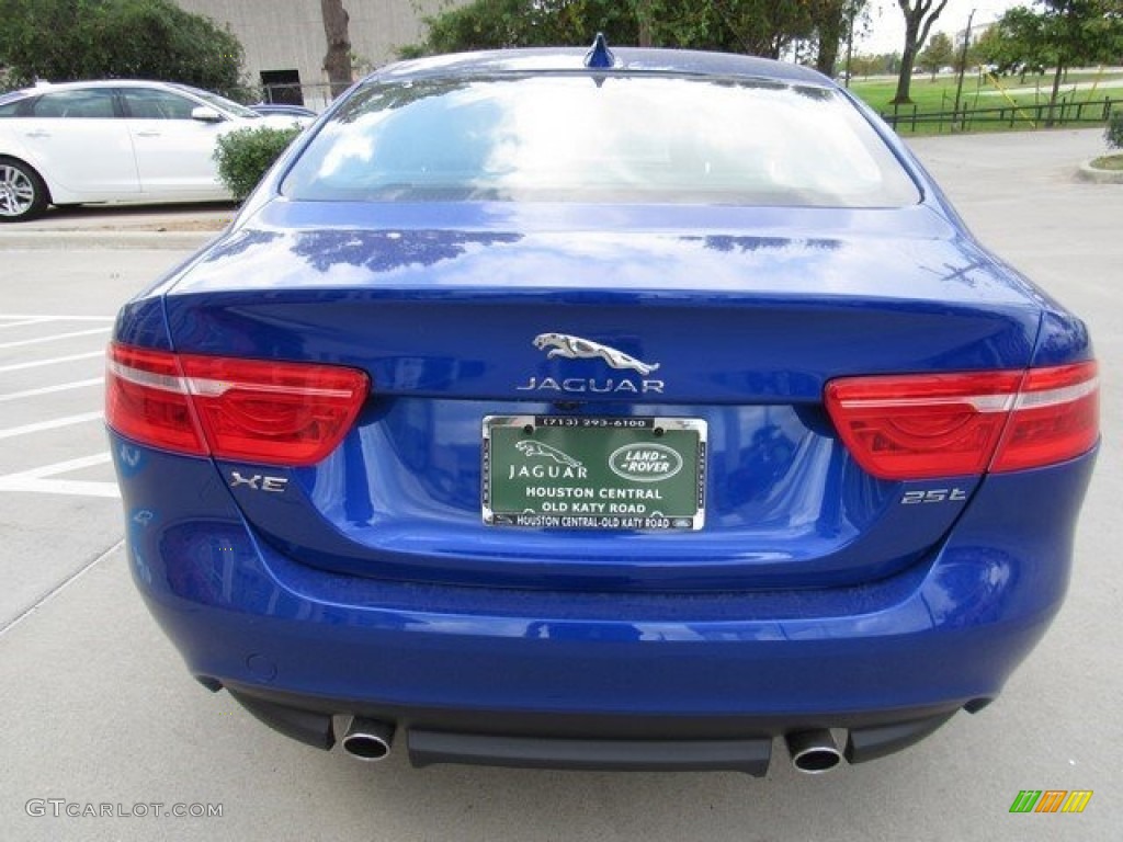 2017 XE 25t Premium - Caesium Blue / Jet photo #8
