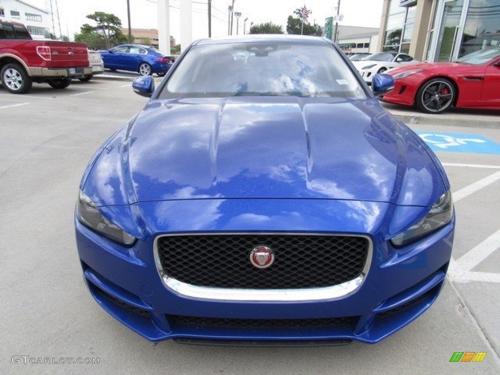 2017 XE 25t Premium - Caesium Blue / Jet photo #12
