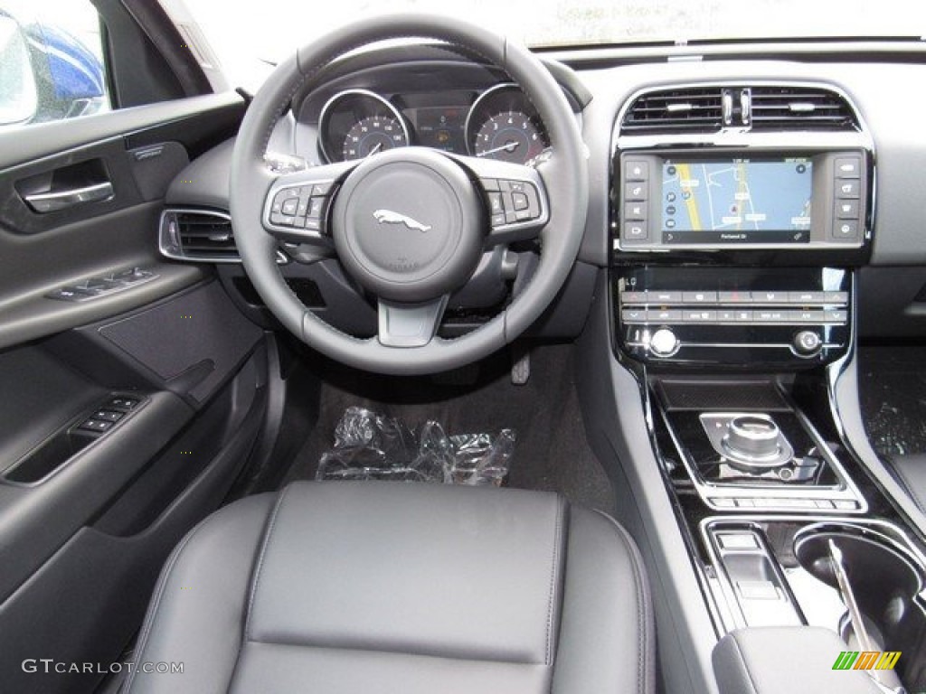 2017 Jaguar XE 25t Premium Jet Dashboard Photo #116831679