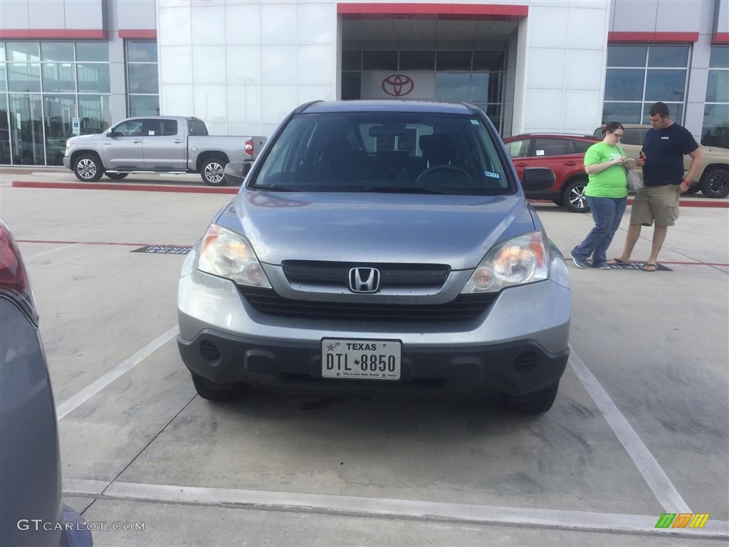 2008 CR-V LX - Whistler Silver Metallic / Black photo #1