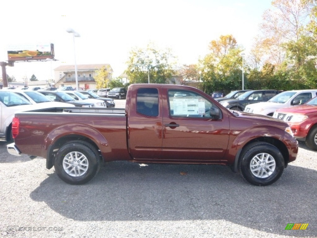 2017 Frontier SV King Cab 4x4 - Forged Copper / Graphite photo #6