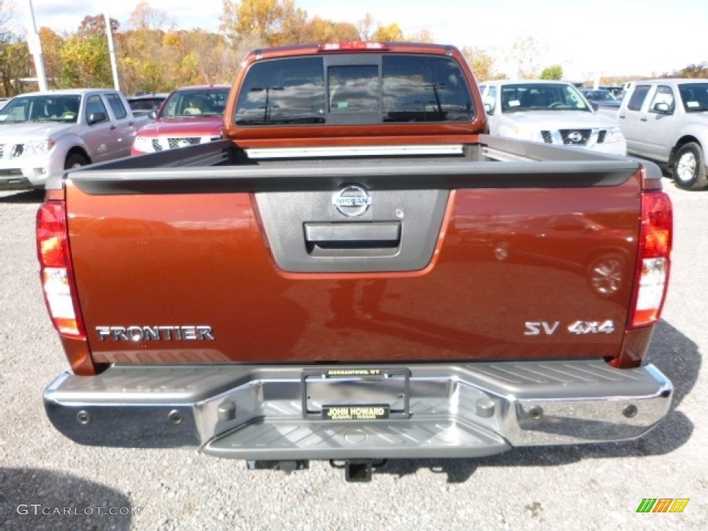 2017 Frontier SV King Cab 4x4 - Forged Copper / Graphite photo #9