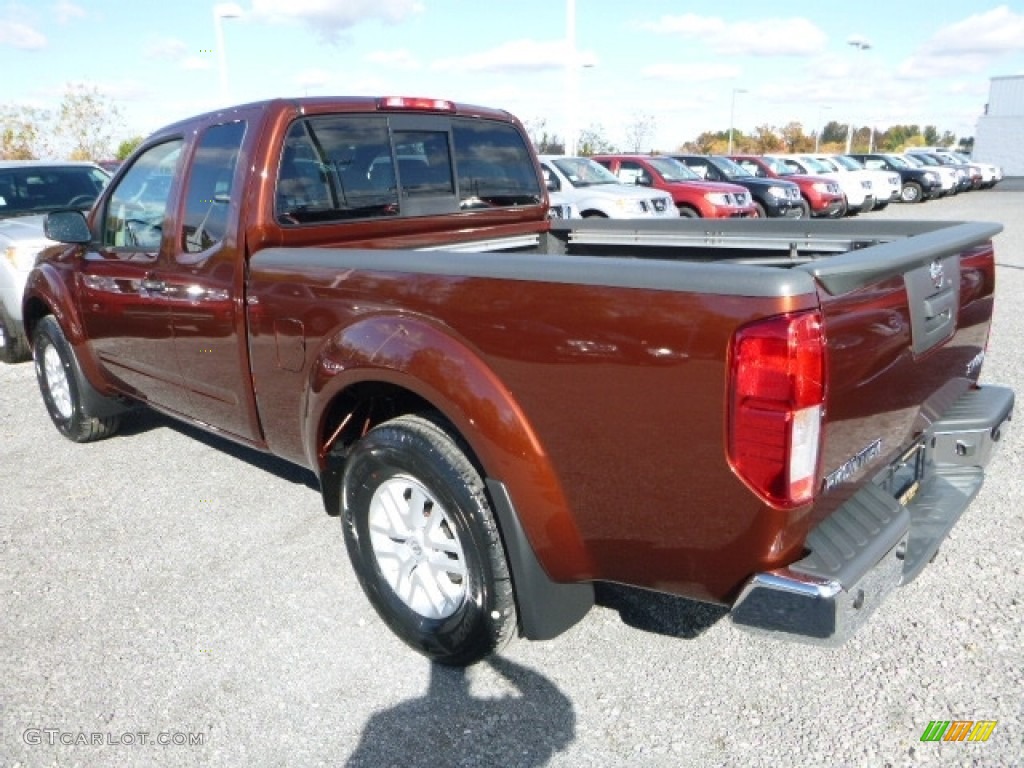 2017 Frontier SV King Cab 4x4 - Forged Copper / Graphite photo #10