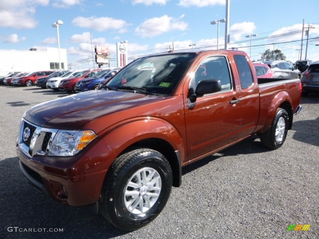 Forged Copper 2017 Nissan Frontier SV King Cab 4x4 Exterior Photo #116835123