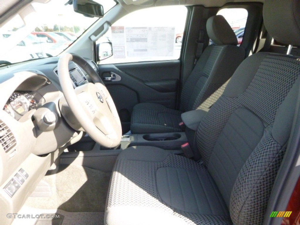 Graphite Interior 2017 Nissan Frontier SV King Cab 4x4 Photo #116835132