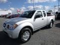 Brilliant Silver 2017 Nissan Frontier SV King Cab 4x4 Exterior