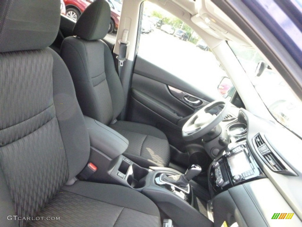 Charcoal Interior 2017 Nissan Rogue SV AWD Photo #116835387