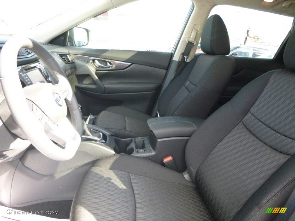 Charcoal Interior 2017 Nissan Rogue SV AWD Photo #116835423