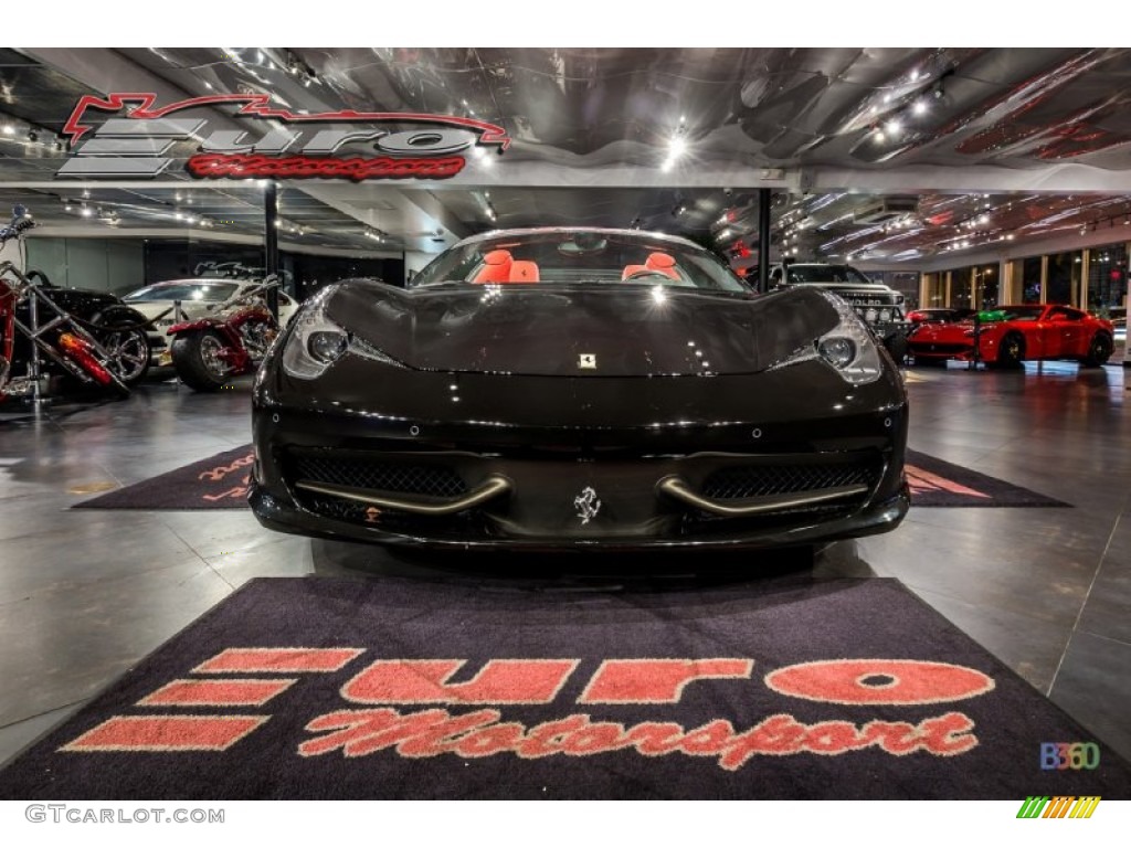 2013 458 Spider - Nero Daytona (Black Metallic) / Rosso photo #23
