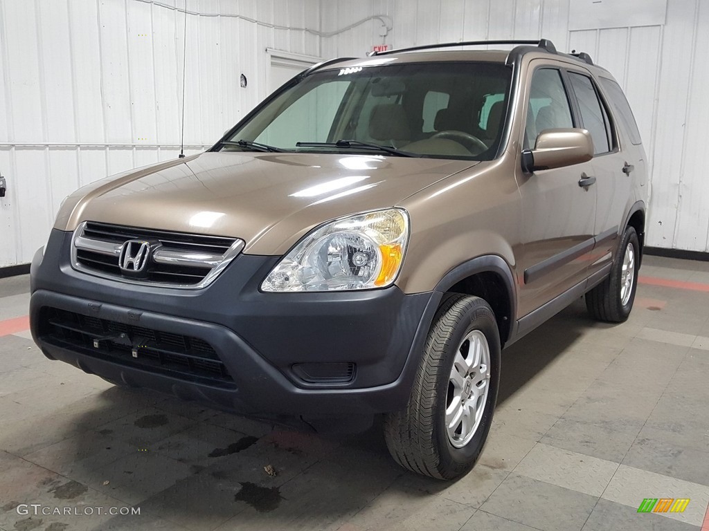 2004 CR-V EX 4WD - Mojave Mist Metallic / Saddle photo #2