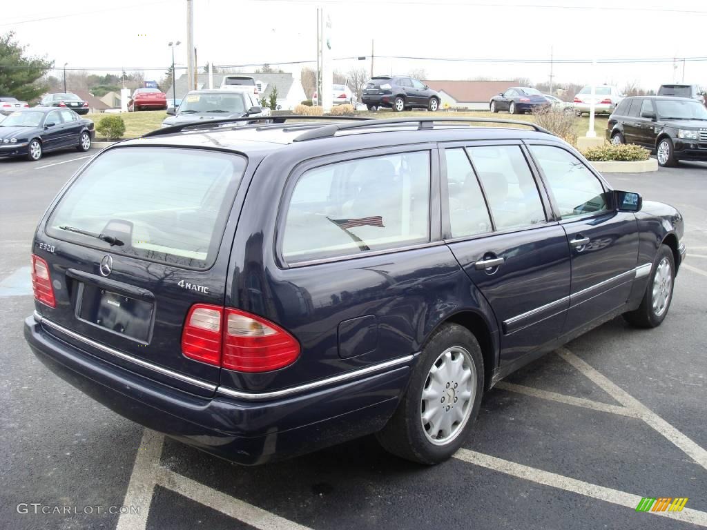 1999 E 320 4Matic Wagon - Midnight Blue / Parchment photo #7