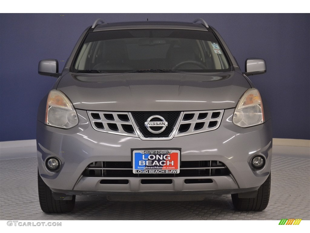 2011 Rogue SV - Gotham Gray Metallic / Black photo #2