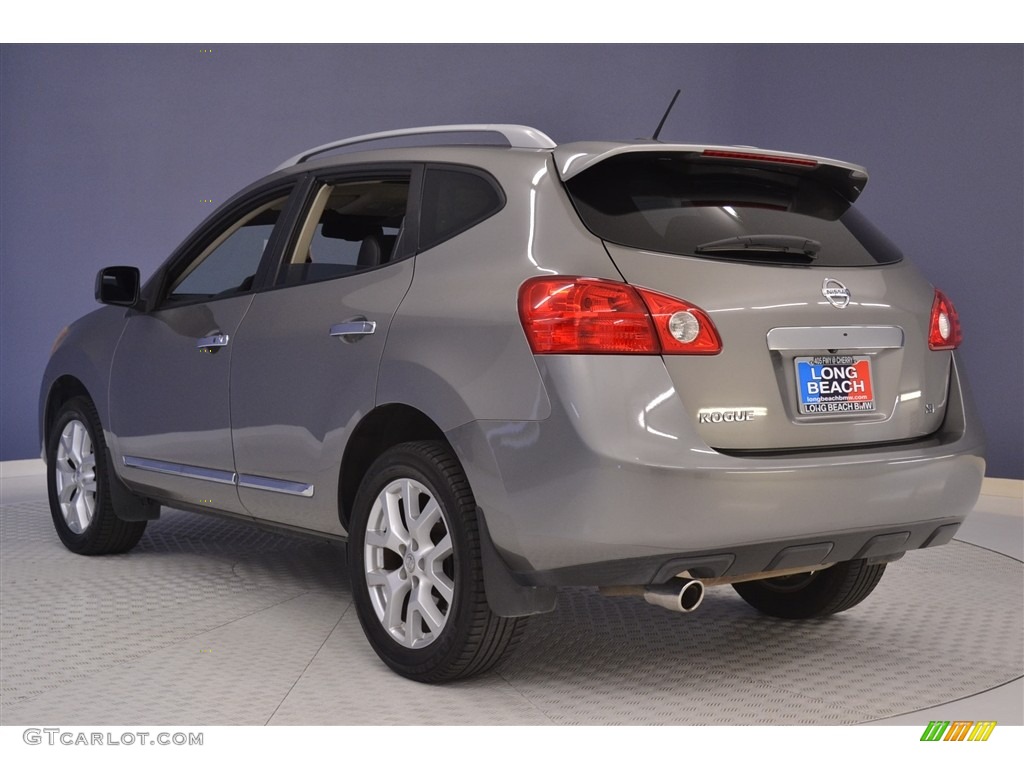 2011 Rogue SV - Gotham Gray Metallic / Black photo #5