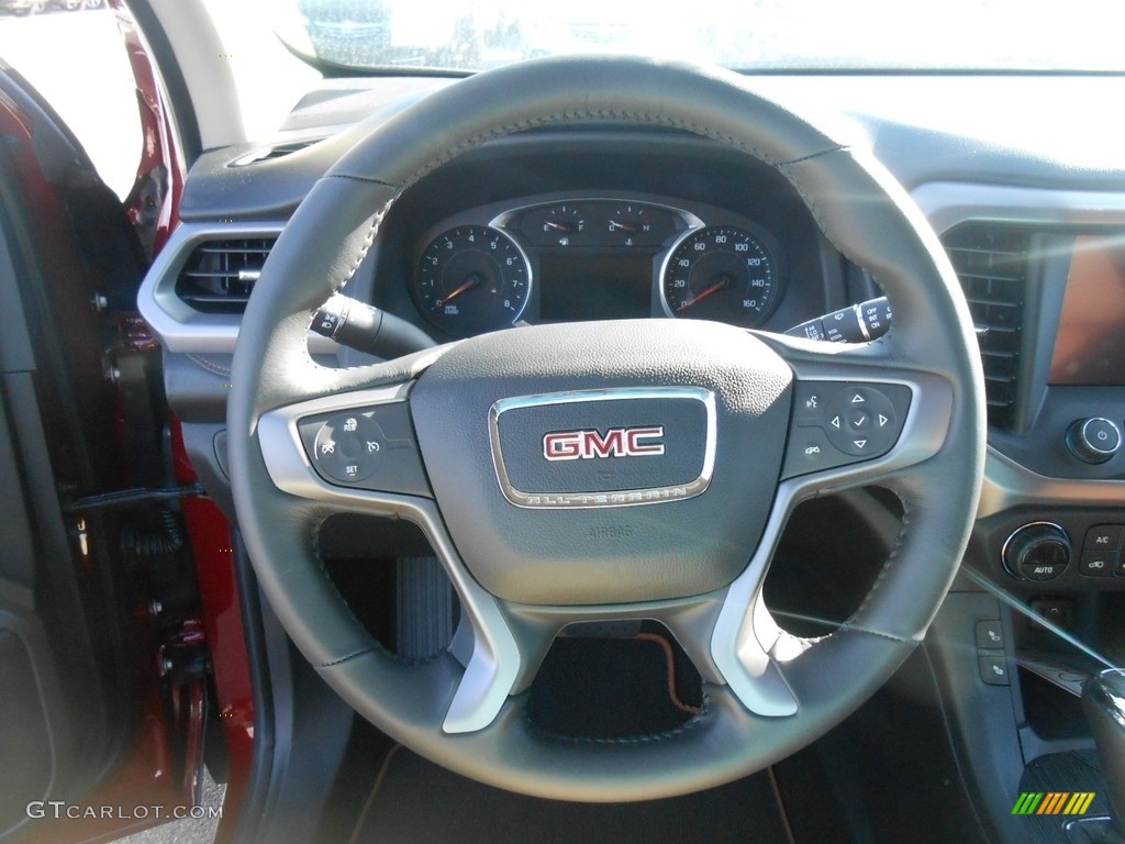 2017 GMC Acadia All Terrain SLT AWD Jet Black/Kalahari Steering Wheel Photo #116836991