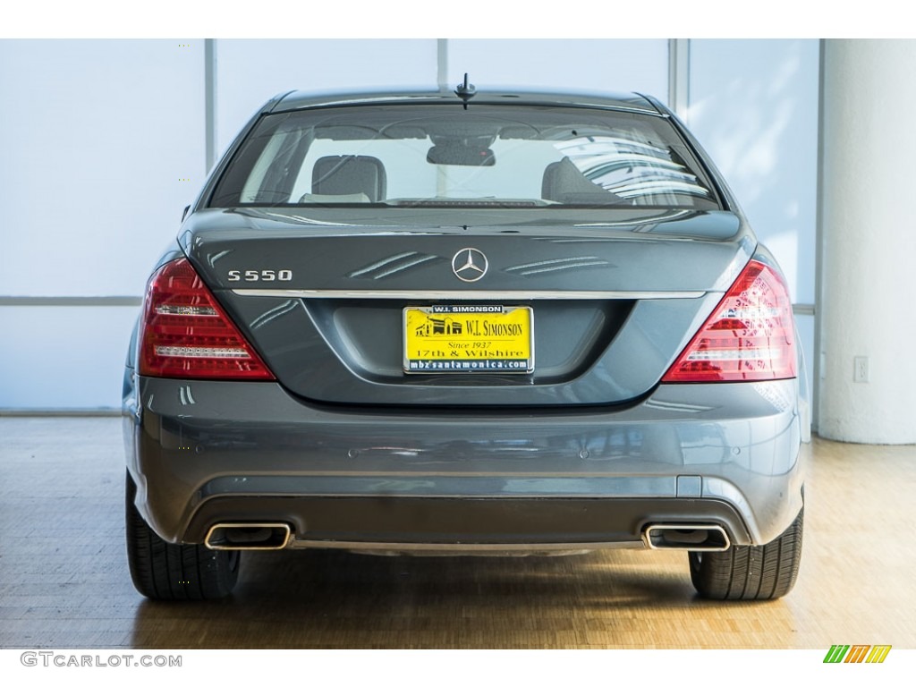 2011 S 550 Sedan - Flint Grey Metallic / Grey/Dark Grey photo #3