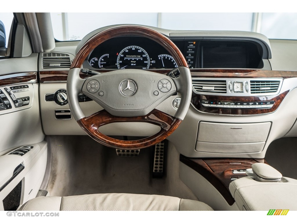 2011 S 550 Sedan - Flint Grey Metallic / Grey/Dark Grey photo #4