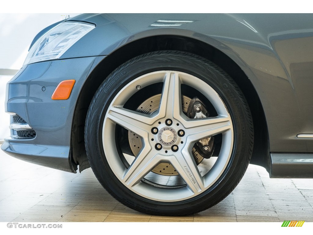 2011 S 550 Sedan - Flint Grey Metallic / Grey/Dark Grey photo #8