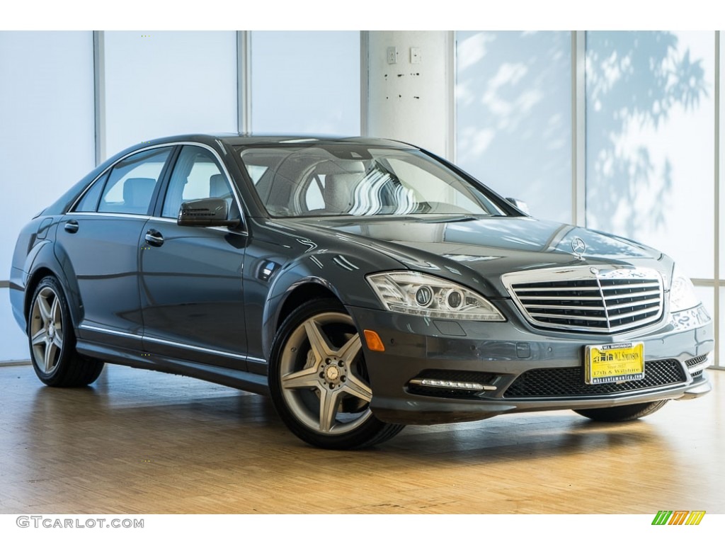 2011 S 550 Sedan - Flint Grey Metallic / Grey/Dark Grey photo #12