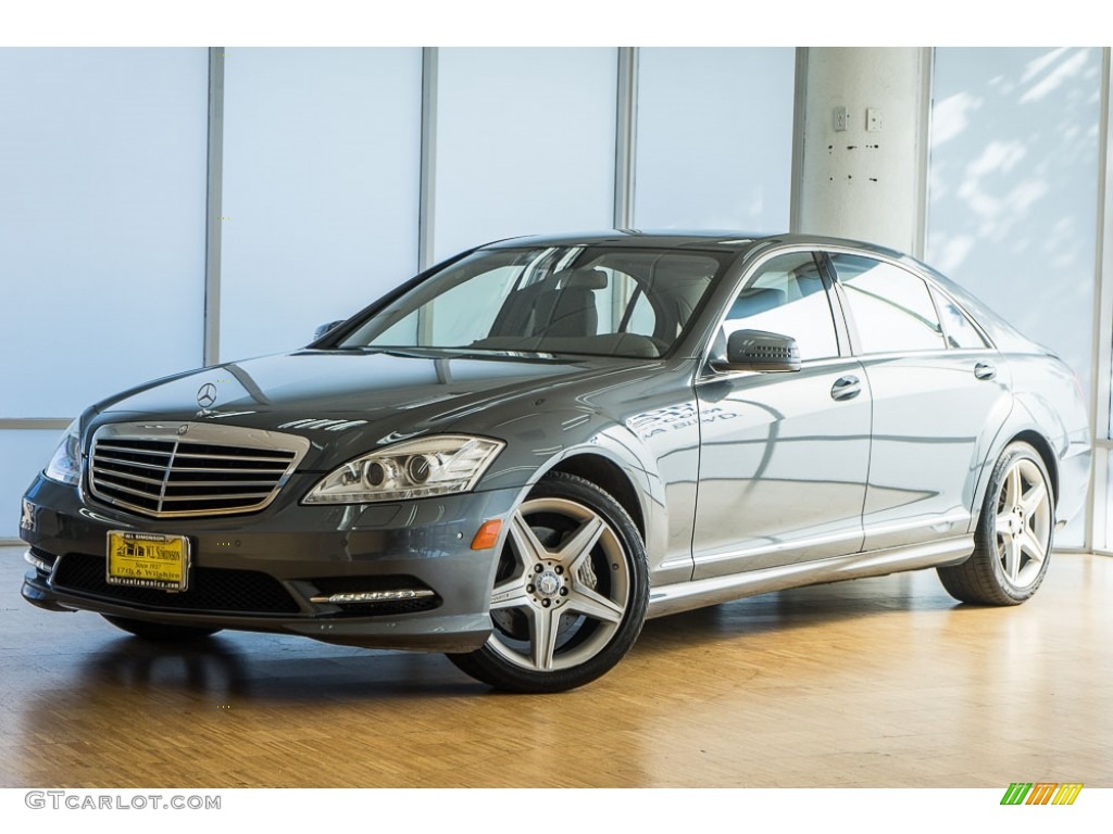 2011 S 550 Sedan - Flint Grey Metallic / Grey/Dark Grey photo #14