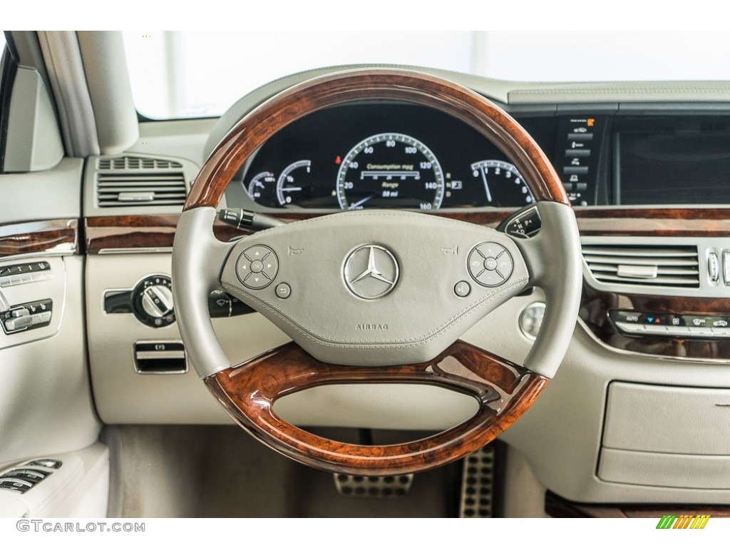 2011 S 550 Sedan - Flint Grey Metallic / Grey/Dark Grey photo #16