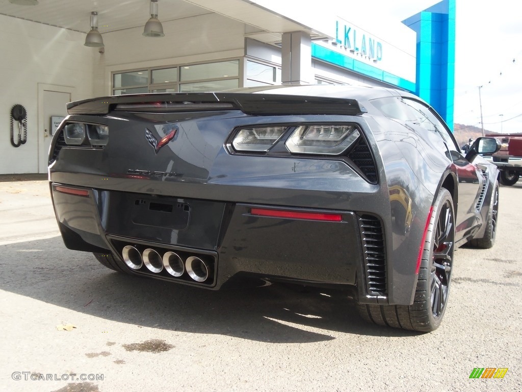 2017 Corvette Z06 Coupe - Watkins Glen Gray Metallic / Jet Black photo #5