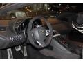 2014 Lamborghini Aventador Nero Ade Interior Steering Wheel Photo