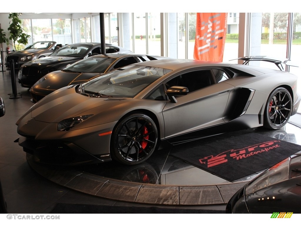 Marrone Apus Matt Finish 2014 Lamborghini Aventador LP 720-4 50th Anniversary Special Edition Exterior Photo #116841524