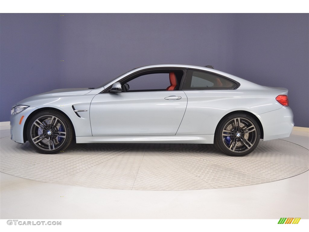 2017 M4 Coupe - Silverstone Metallic / Sakhir Orange/Black photo #3