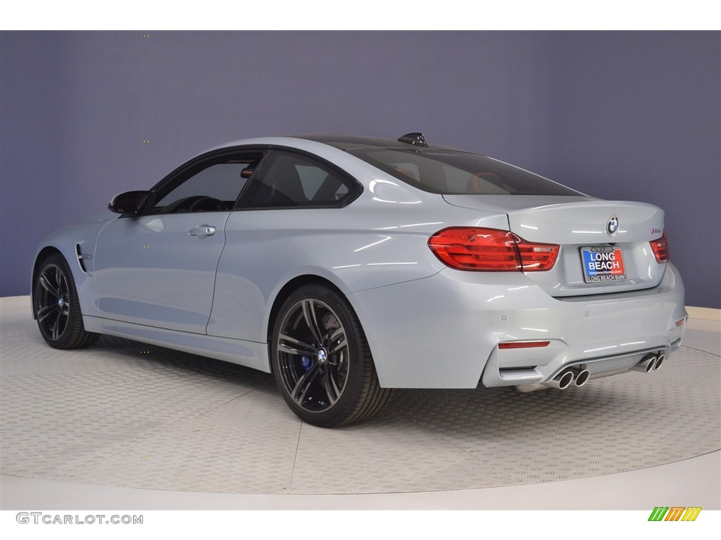 2017 M4 Coupe - Silverstone Metallic / Sakhir Orange/Black photo #4