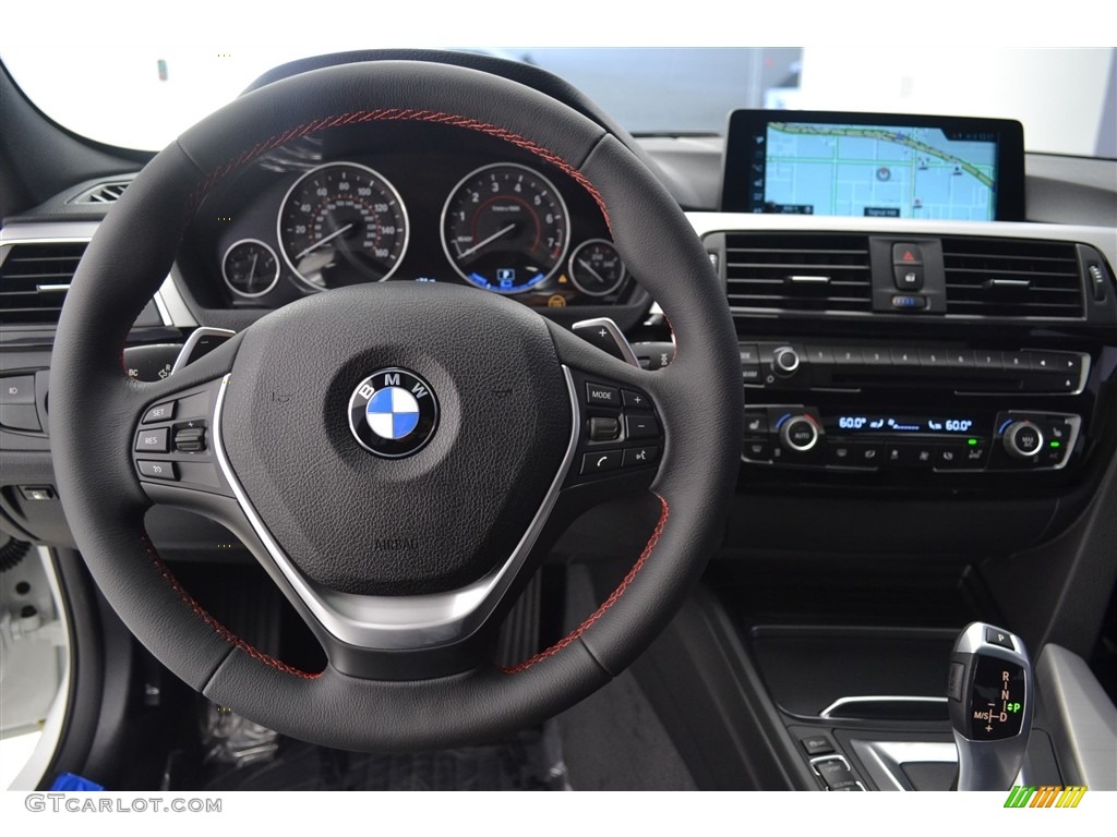 2017 3 Series 330e iPerfomance Sedan - Alpine White / Black photo #14