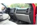 Medium Earth Gray 2017 Ford F350 Super Duty XL Regular Cab 4x4 Plow Truck Dashboard