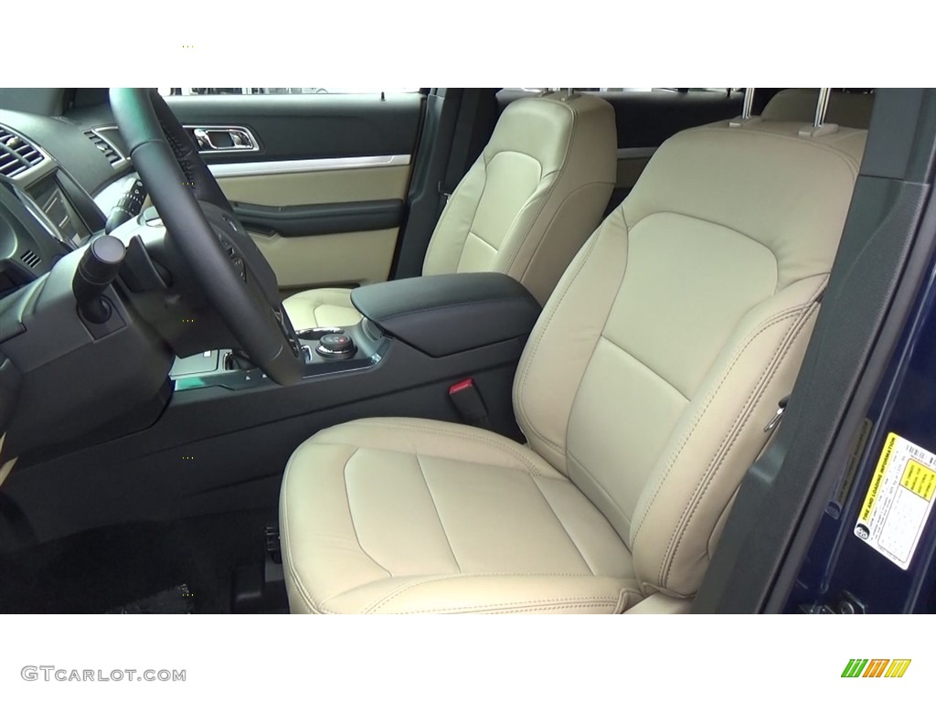 2017 Explorer XLT 4WD - Blue Jeans / Medium Light Camel photo #12
