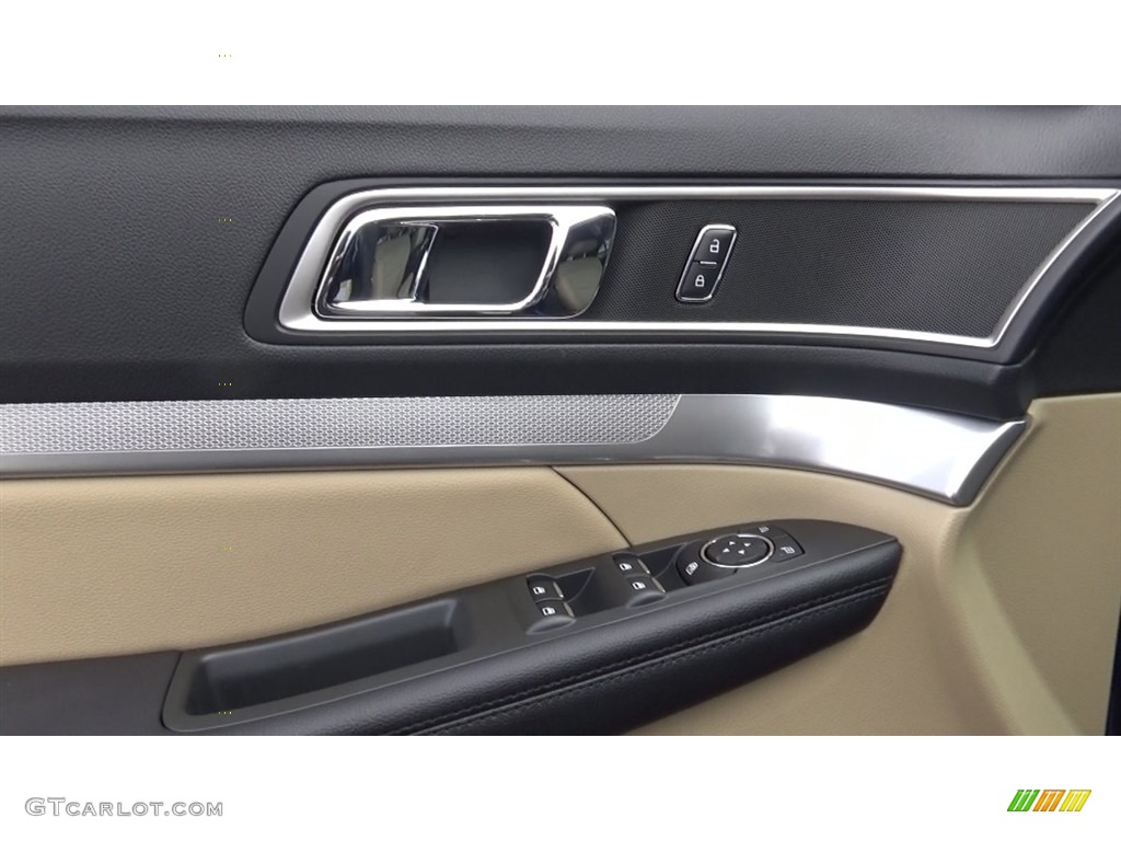 2017 Explorer XLT 4WD - Blue Jeans / Medium Light Camel photo #13