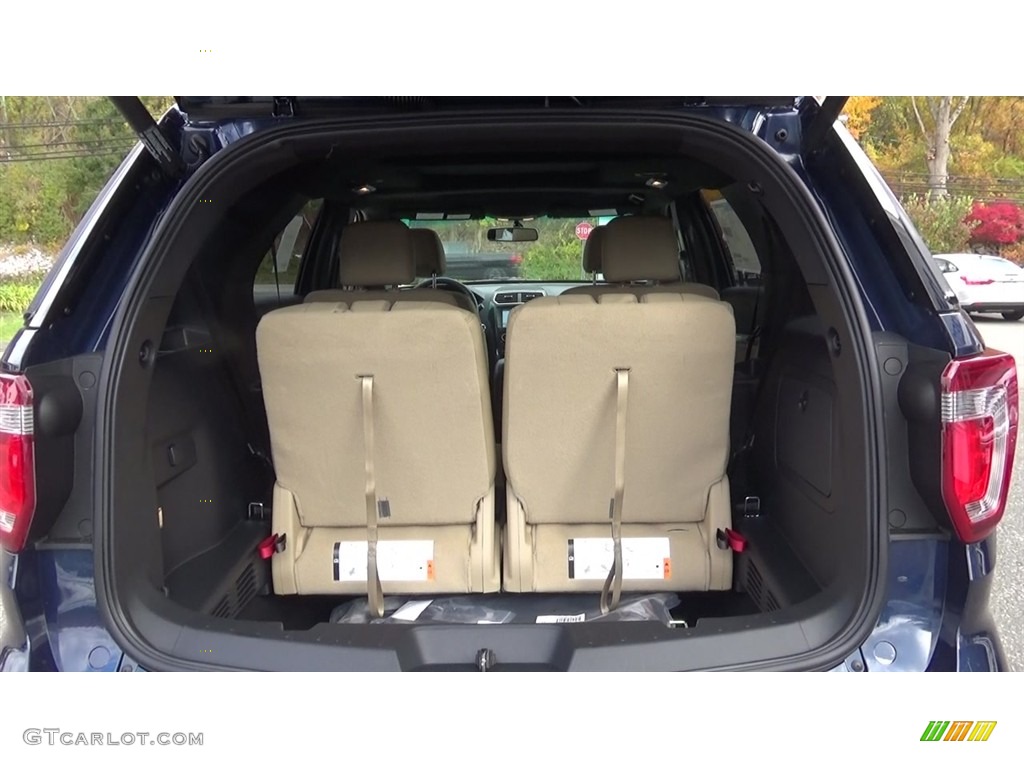 2017 Explorer XLT 4WD - Blue Jeans / Medium Light Camel photo #22