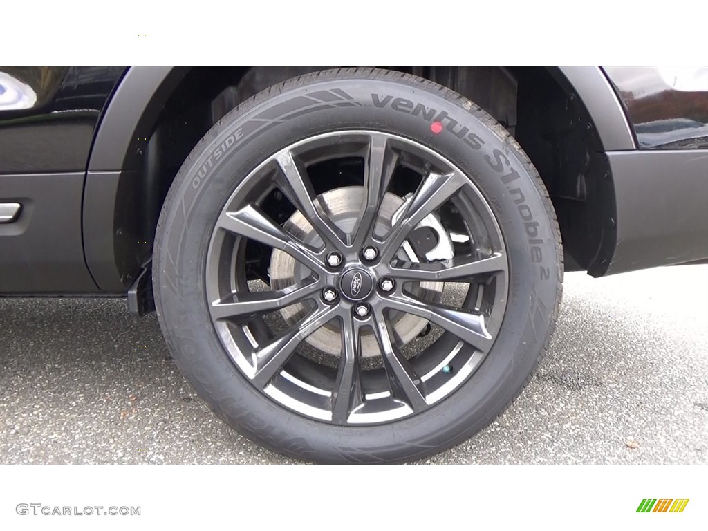 2017 Explorer XLT 4WD - Shadow Black / Ebony Black photo #21