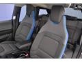 2017 BMW i3 Deka Dark Cloth w/Blue Highlights Interior Front Seat Photo