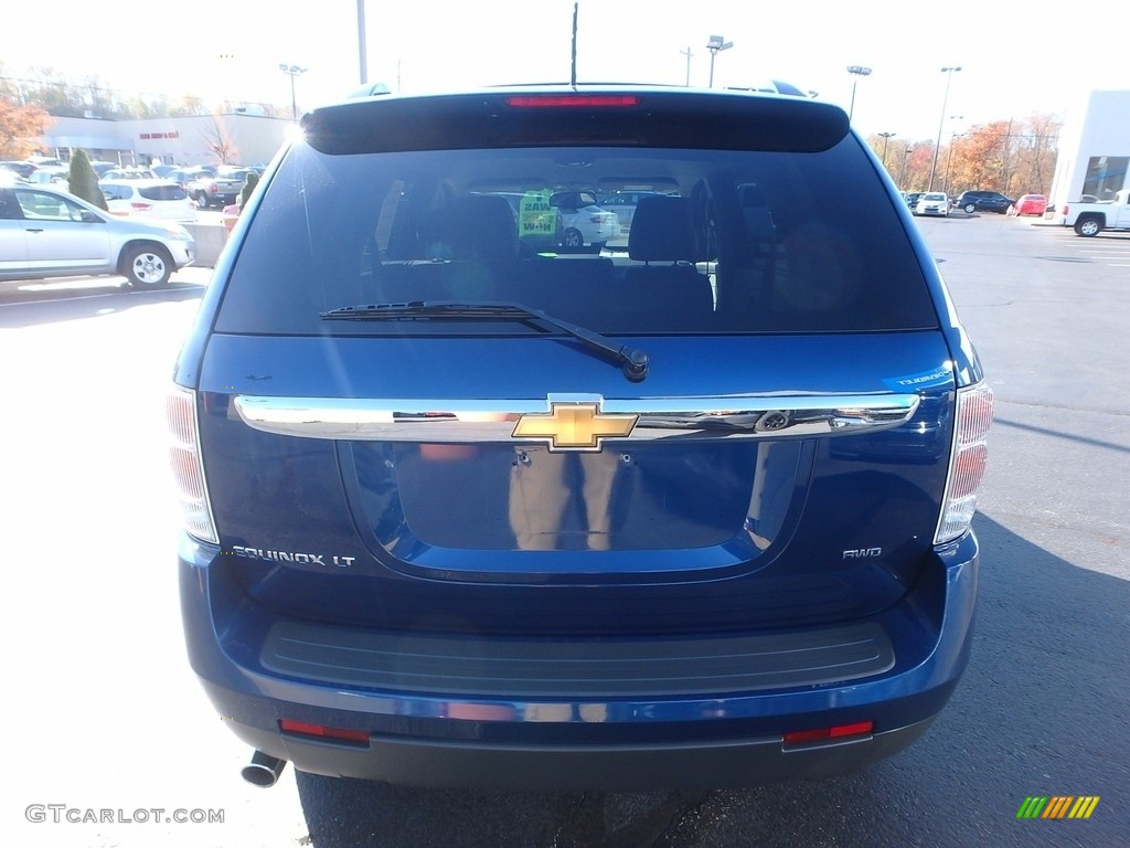 2008 Equinox LT AWD - Navy Blue Metallic / Dark Gray photo #6