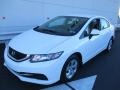 Taffeta White - Civic LX Sedan Photo No. 9