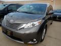 2017 Predawn Gray Mica Toyota Sienna XLE  photo #1