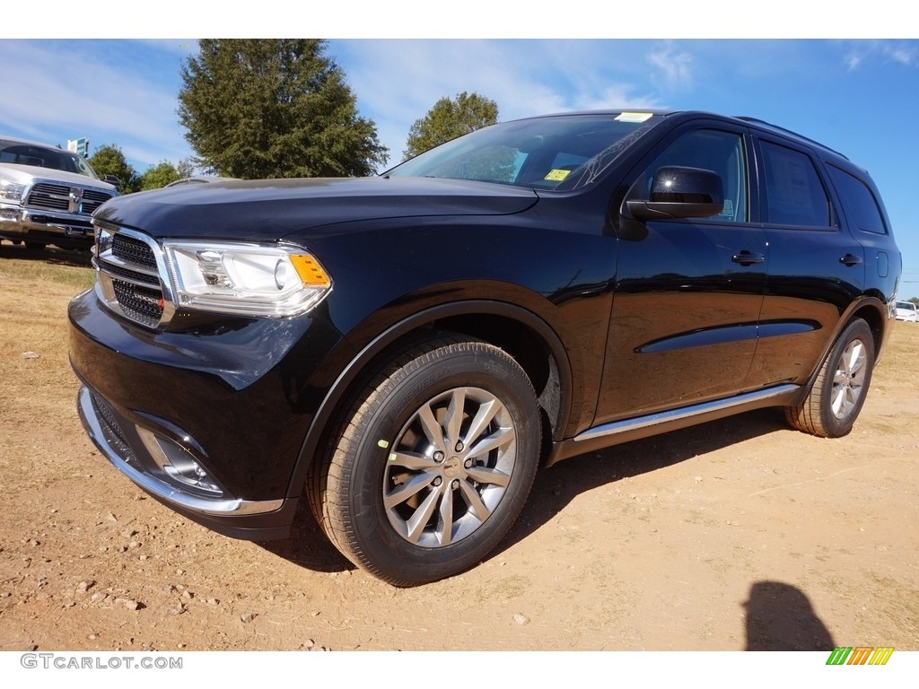 2017 Durango SXT - DB Black Crystal / Black photo #1