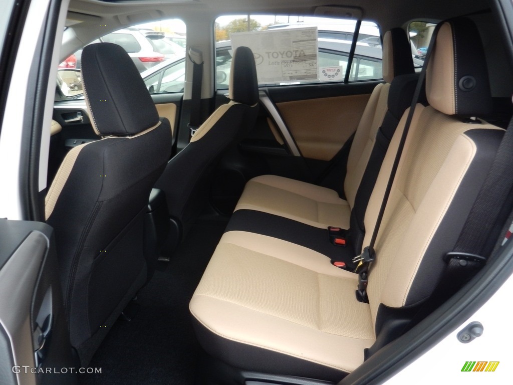 2017 Toyota RAV4 XLE AWD Hybrid Rear Seat Photo #116848332