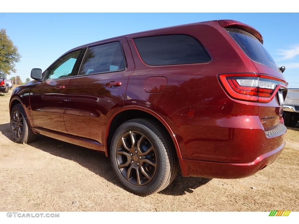 2017 Durango GT - Octane Red Pearl / Black photo #2