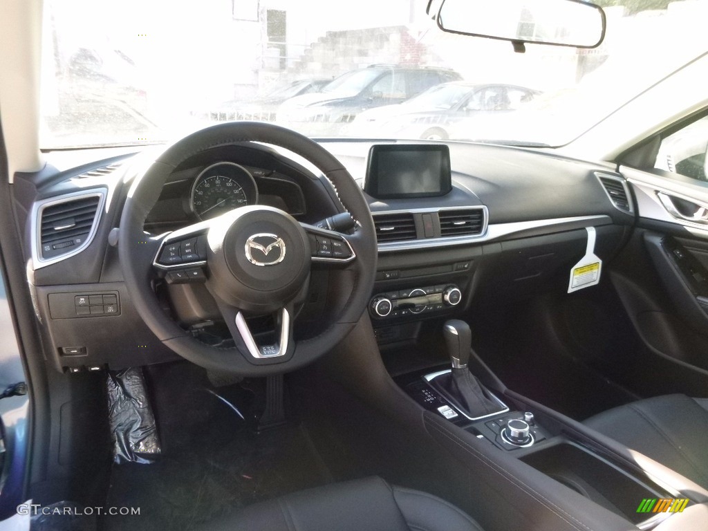 Black Interior 2017 Mazda MAZDA3 Touring 4 Door Photo #116850477