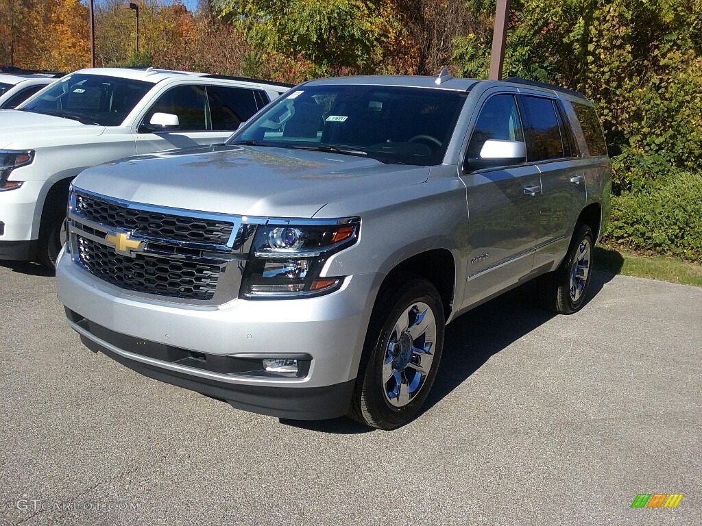 Silver Ice Metallic 2017 Chevrolet Tahoe LT 4WD Exterior Photo #116851560