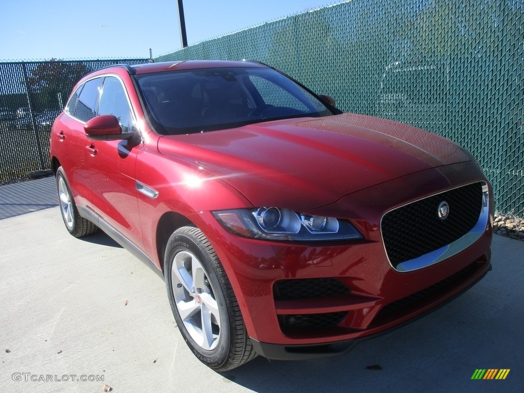Italian Racing Red 2017 Jaguar F-PACE 20d AWD Premium Exterior Photo #116852223