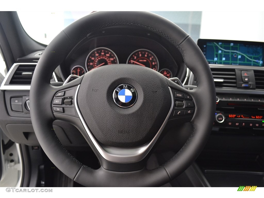 2017 3 Series 340i Sedan - Alpine White / Black photo #15