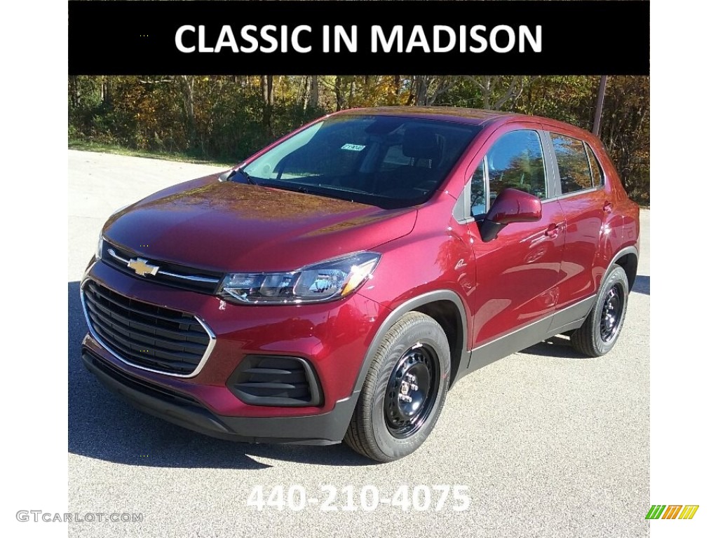 2017 Trax LS - Crimson Metallic / Jet Black photo #1