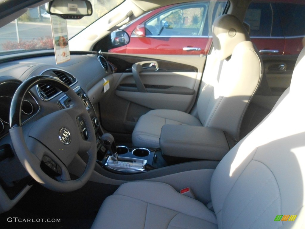 2017 Enclave Leather - Dark Sapphire Blue Metallic / Light Titanium photo #4